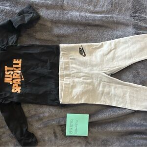 Nike Kids Light Gray Joggers